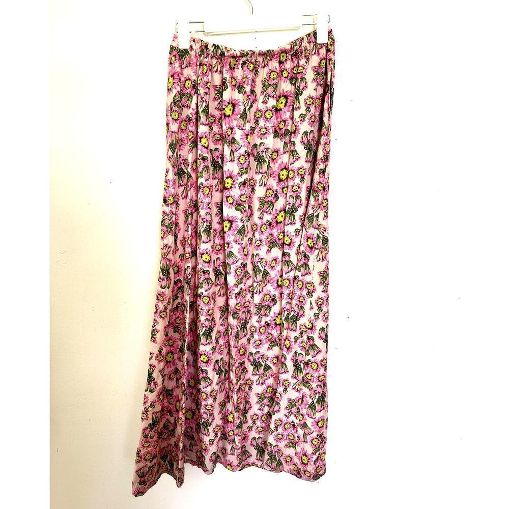 Tori Praver Cactus Flower Orchid skirt Size 2 - Picture 6 of 11